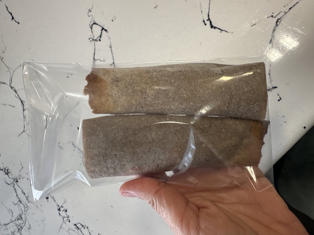 Ispanaklı Vegan pide(2adet)