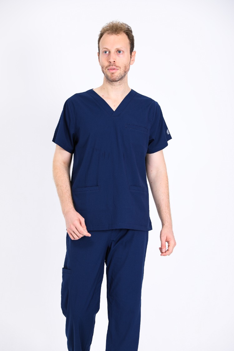 Classic Comfort Serisi Erkek Scrubs - Lacivert