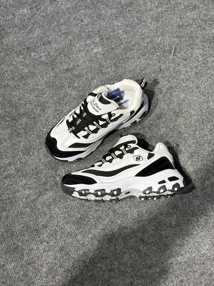 SKECHERS D’LİTES BEYAZ SİYAH