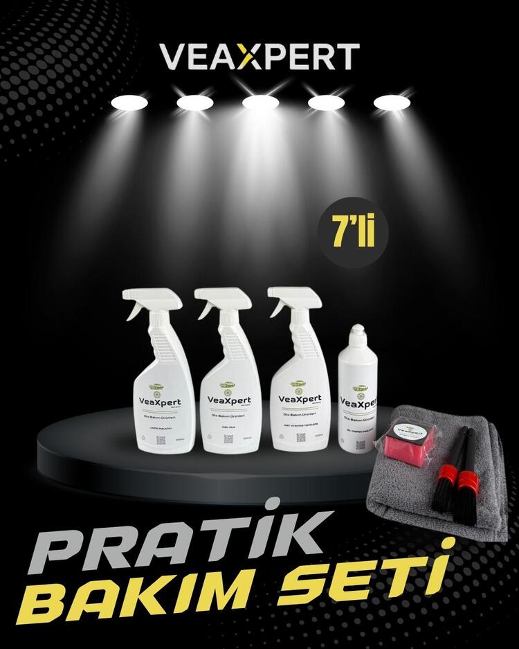 7 PARÇA PRATİK BAKIM SETİ