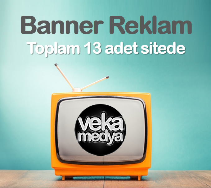 13 adet sitede banner reklam yayını