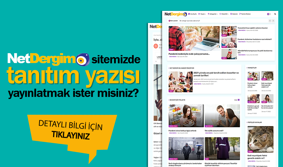 Netdergim.net sitemizde tanıtım yazınızı yayınlıyoruz