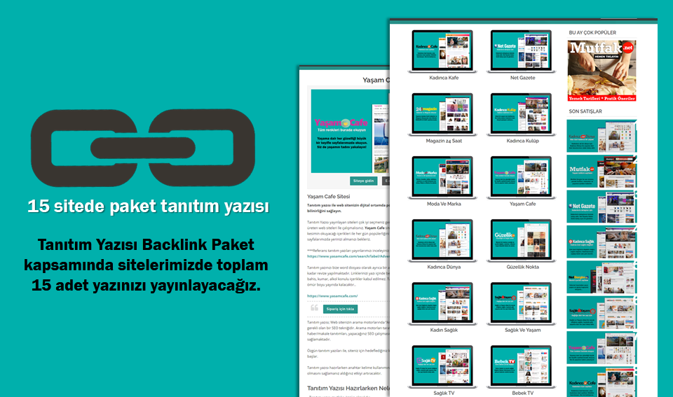 Gold Paket / Backlink-Tanıtım Yazısı  