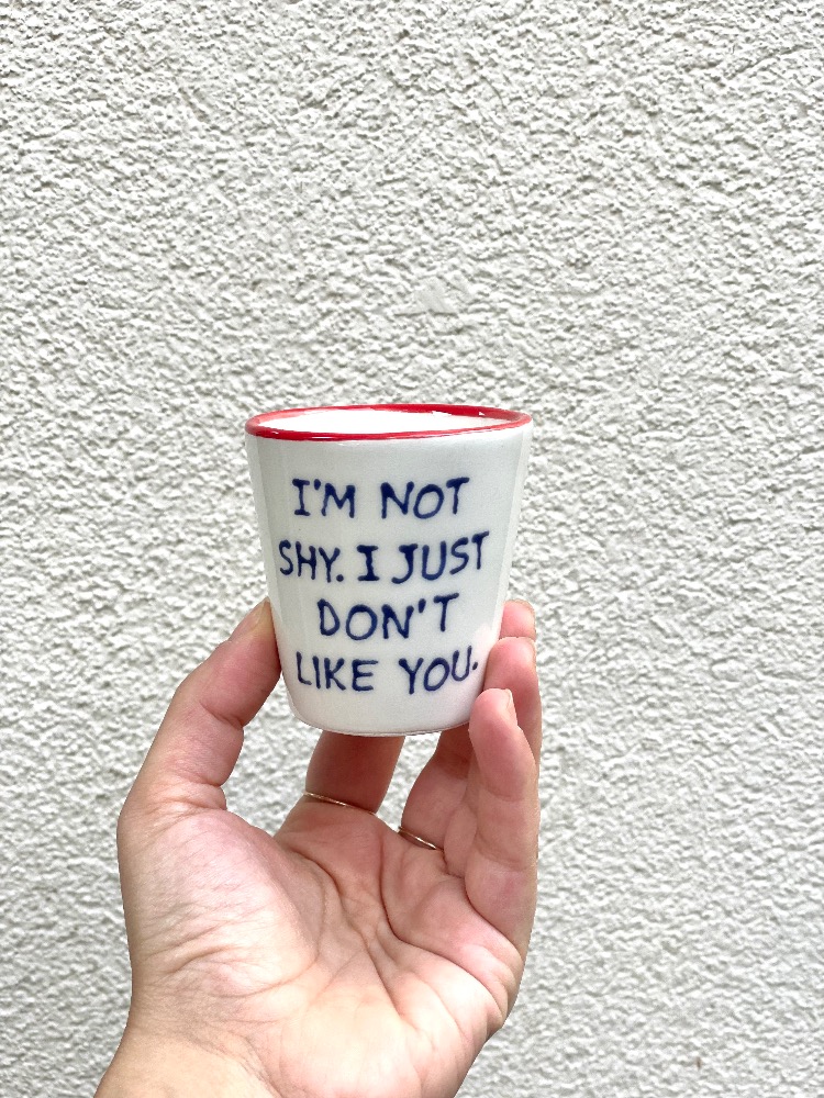 Text Cup (130 ml)