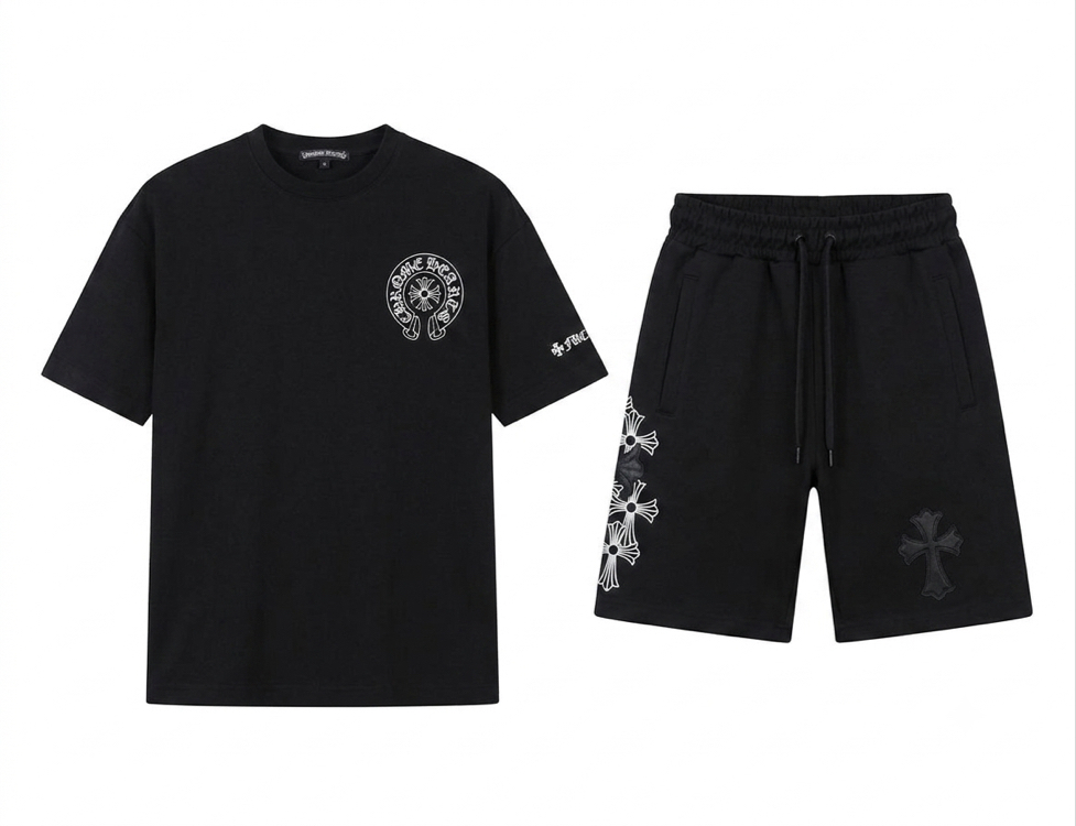 Chrome hearts Şortlu takım