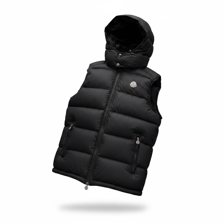 MONCLER siyah yelek