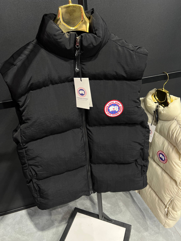 CANADA GOOSE puffer yelek siyah