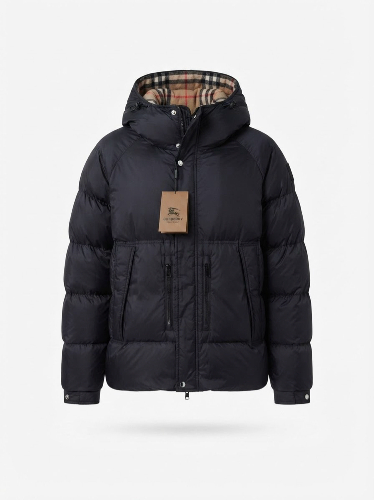 Burberry siyah puffer