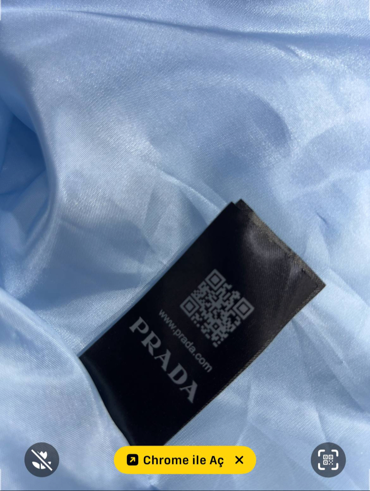 Prada mont baby blue