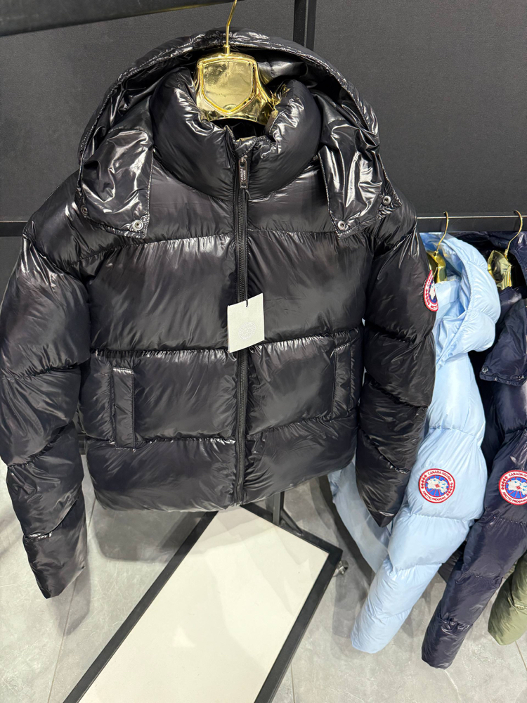 Canada Gose siyah puffer