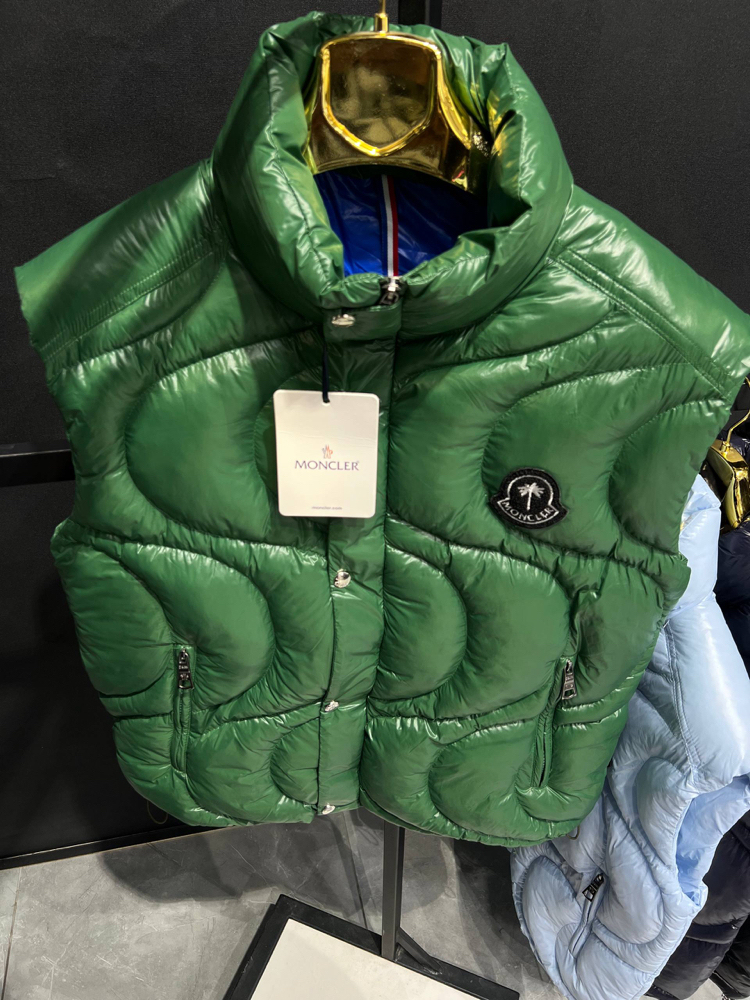 MONCLER yeşil yelek