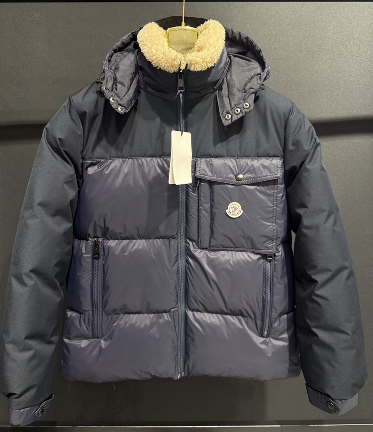 Moncler dolumlu ceket lacivert