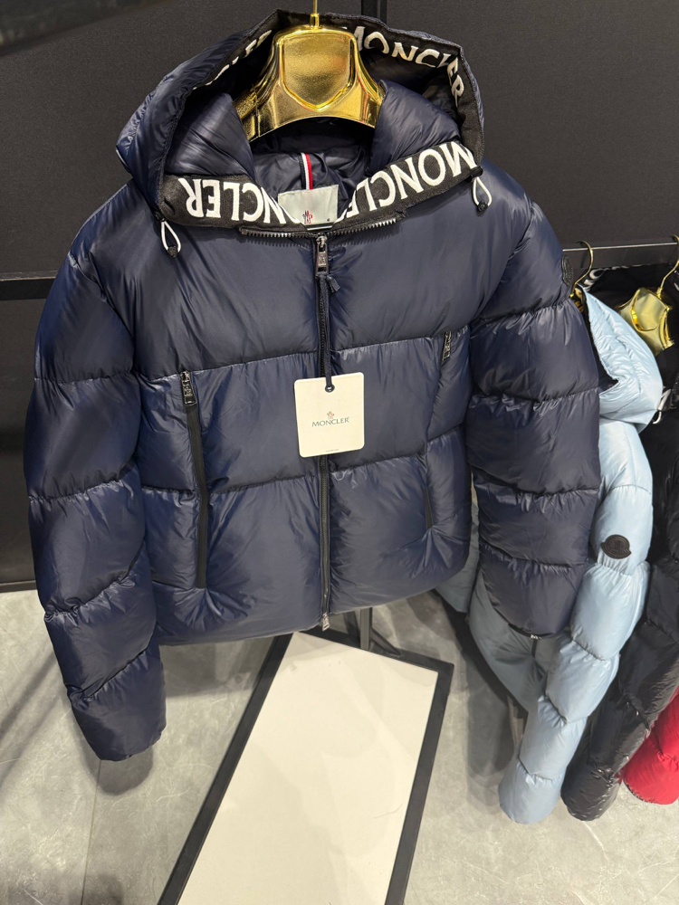 Moncler puffer lacivert