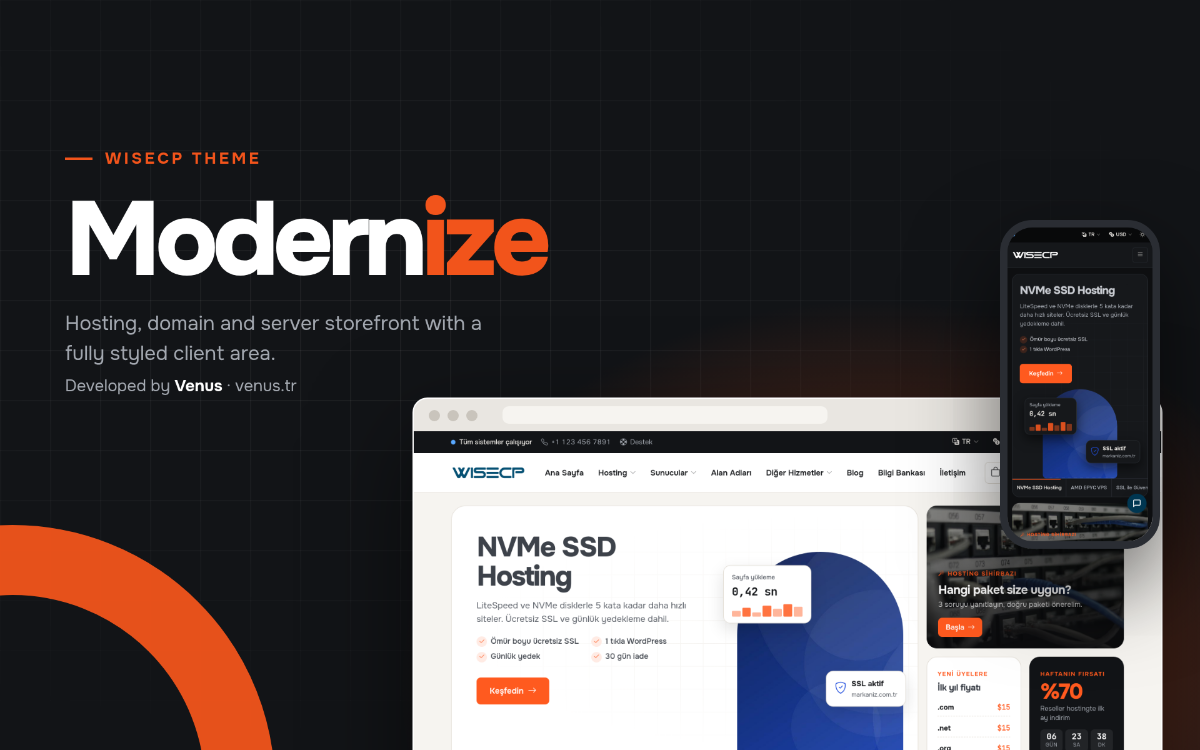 Modernize WISCEP 5 Tema