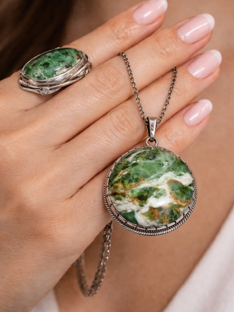 Hand Made Gümüş set