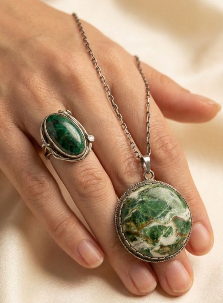 Hand Made Gümüş set