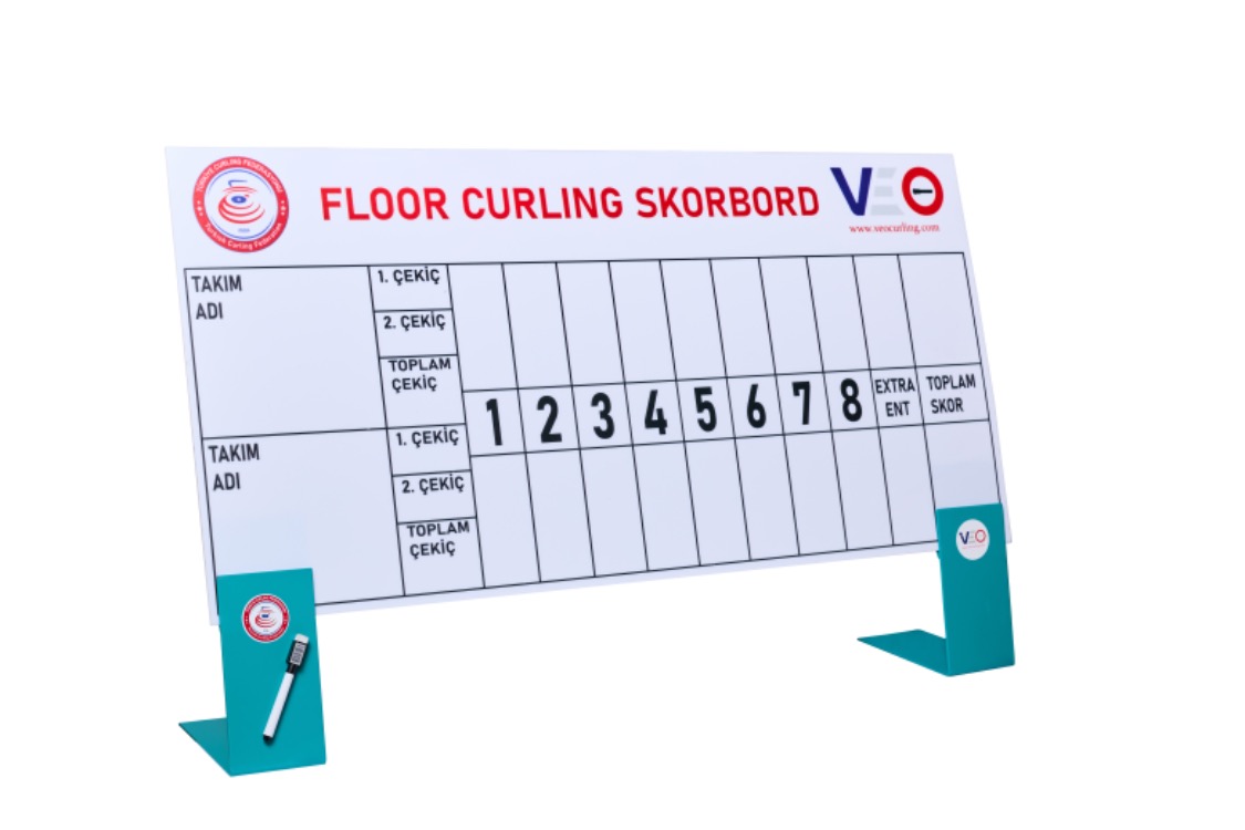 Veo Curling Müsabaka Skor Tahtası