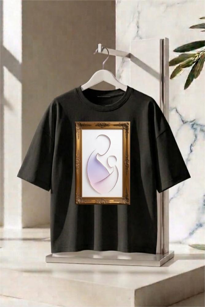 Oversize Tişört - Heritage '26 - "Eternal Bond" Sanat Baskılı 