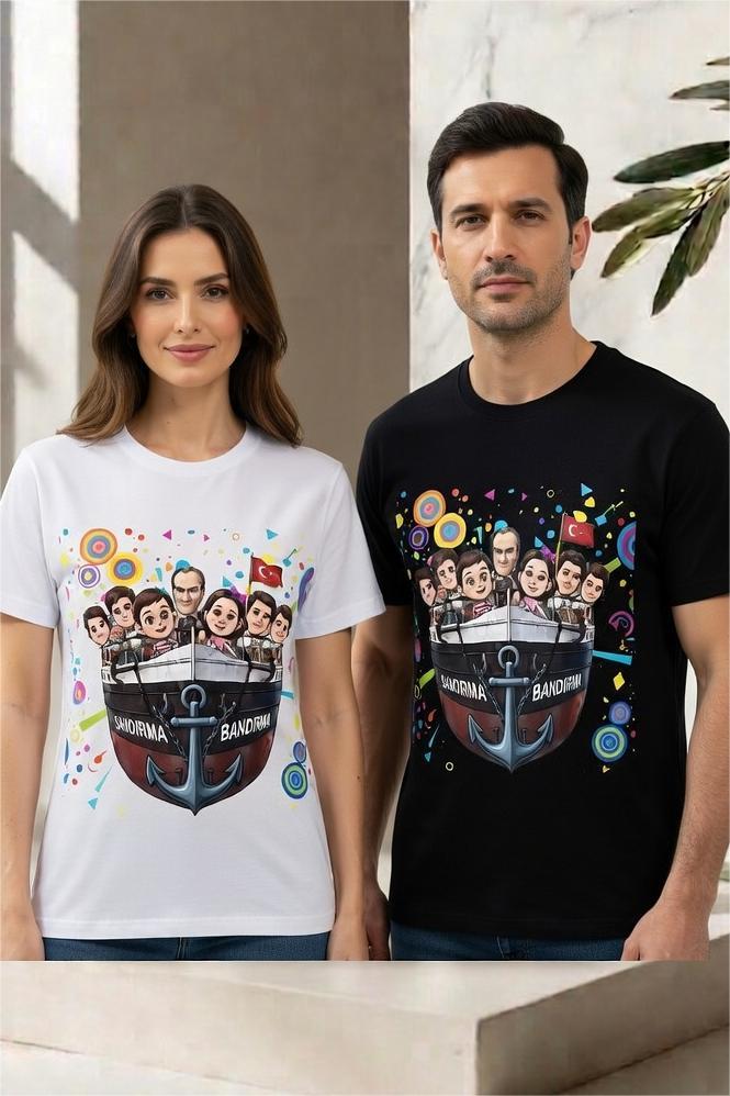 Oversize Tişört - Heritage '26 - Spirit Of Bandırma / Men & Women
