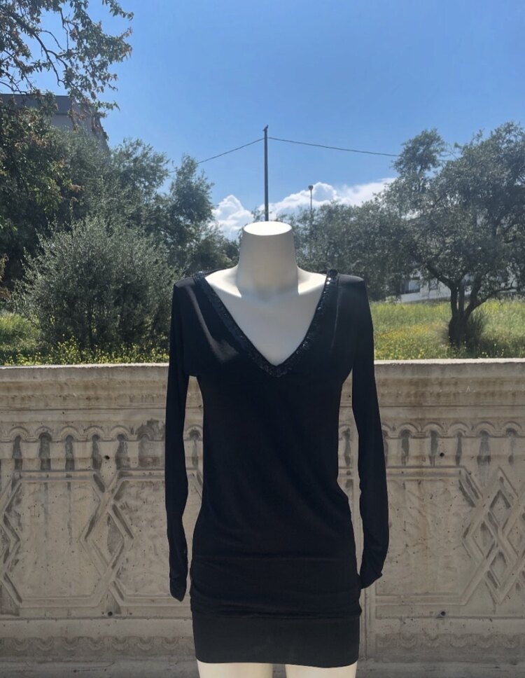 Vintage İtalyan Bluz/ Gecelik- S/M