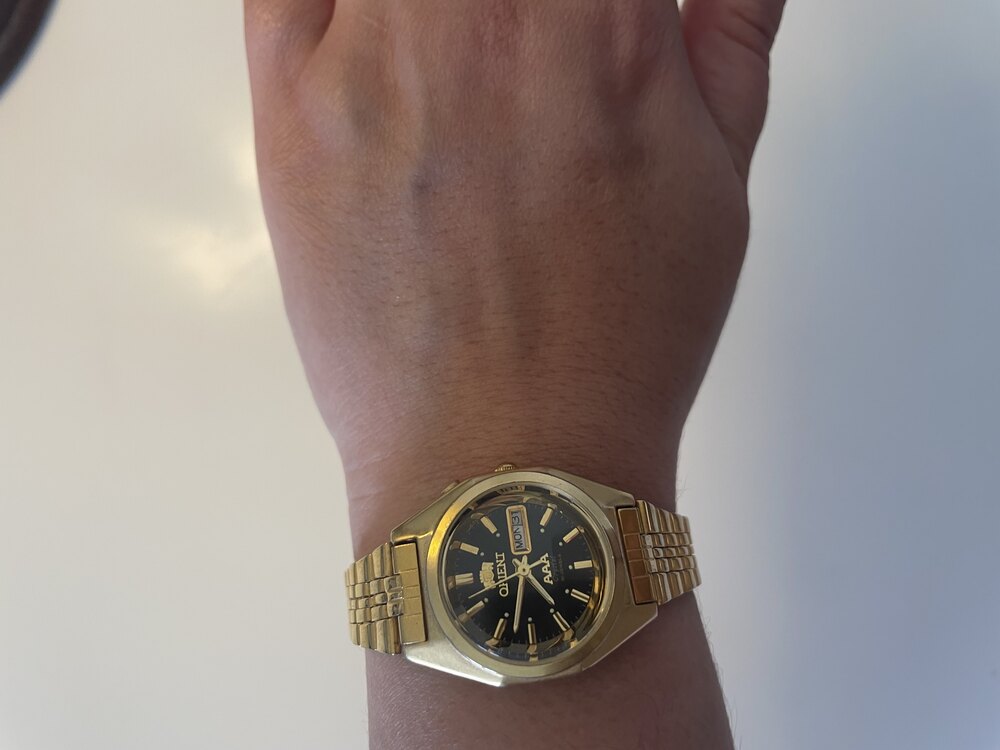 Orient Altın Kaplama Vintage Saat