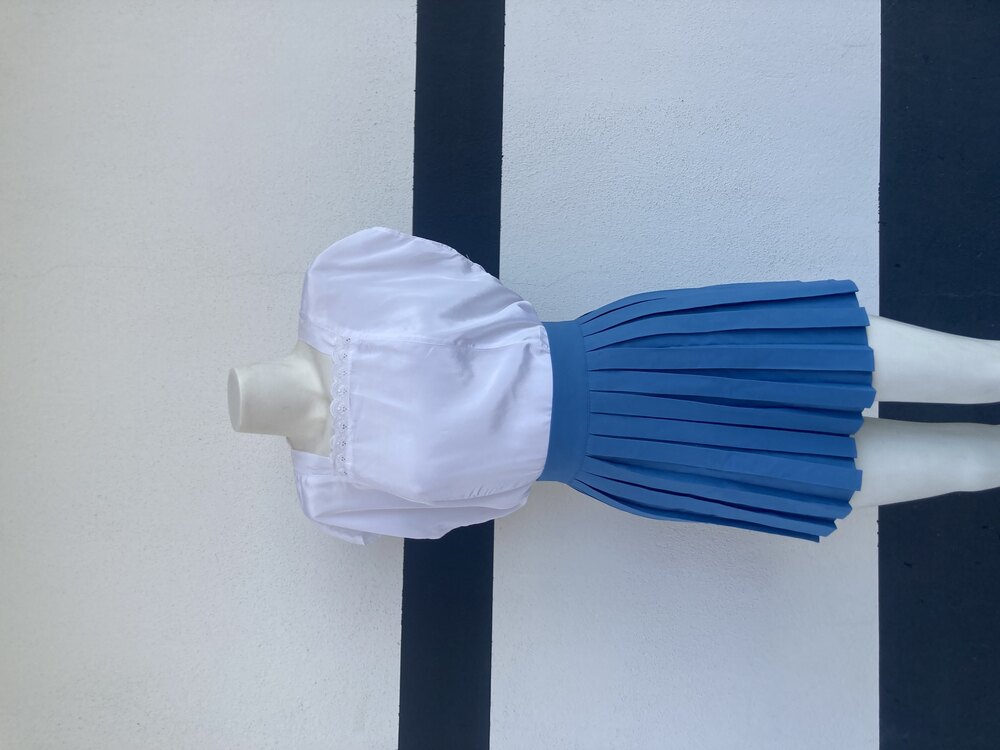 Beyaz İpek Saten Bluz