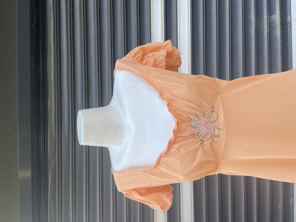 Vintage Polyamid Gecelik - M/ L