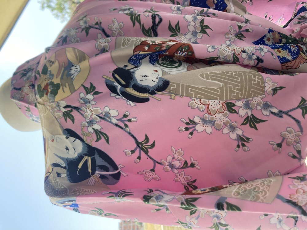 Pembe Geisha Kimono