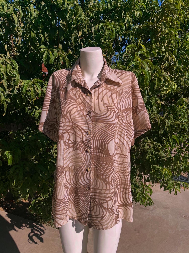 Vintage Oversize Gömlek / L