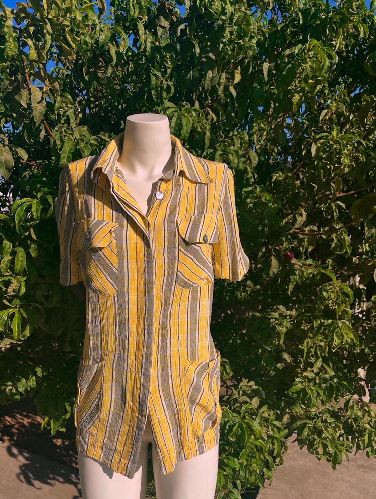 Vintage Bürümcük Gömlek - S/M