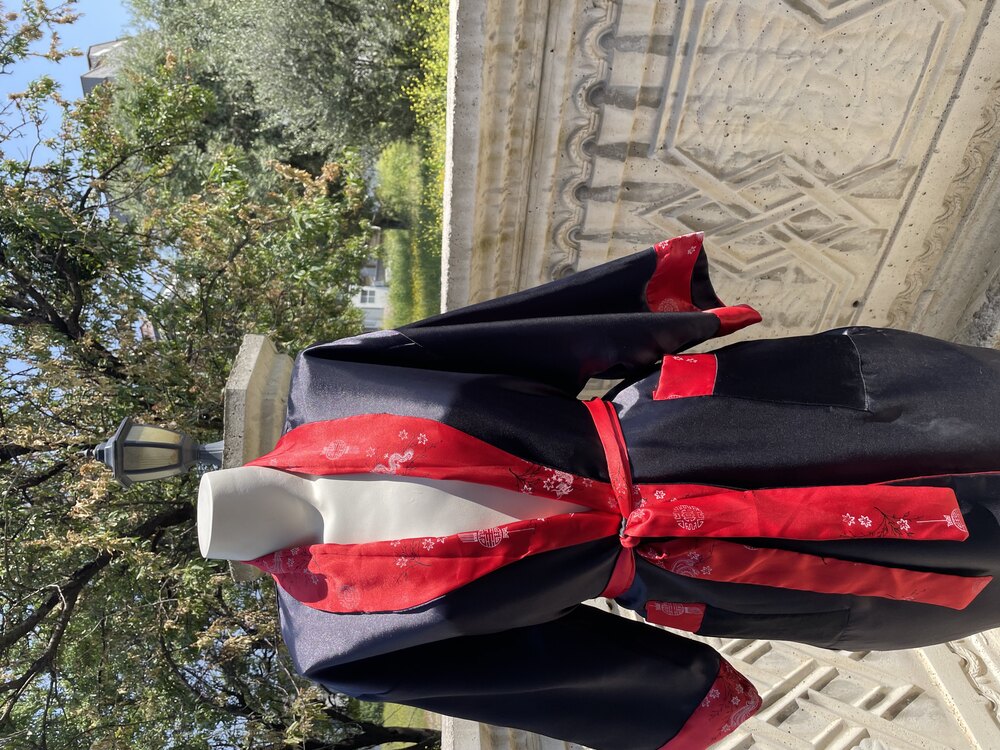 Vintage Çift Taraflı Japon Kimono