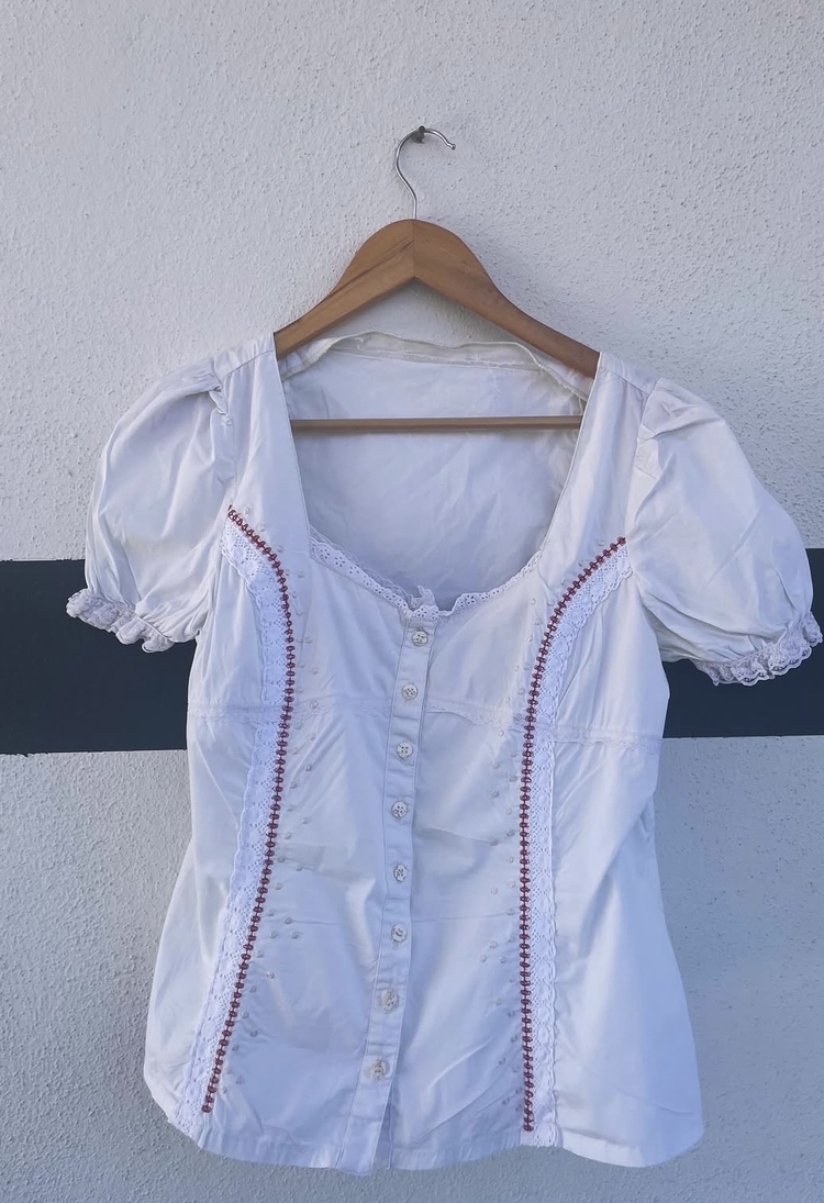 Vintage Bavyera Bluz/ M-L