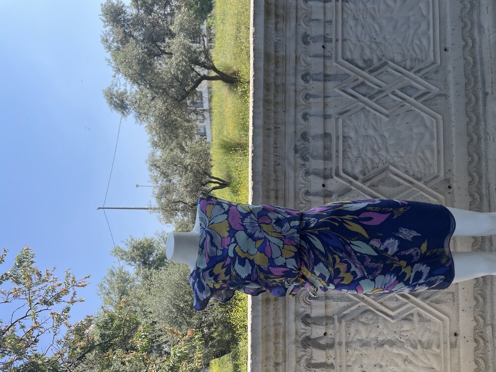 Vintage İpek Elbise- 48