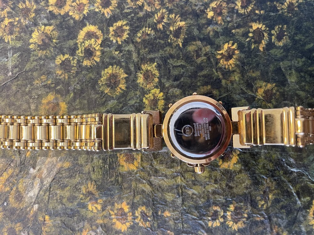 Belmond Altın Kaplama Vintage Saat