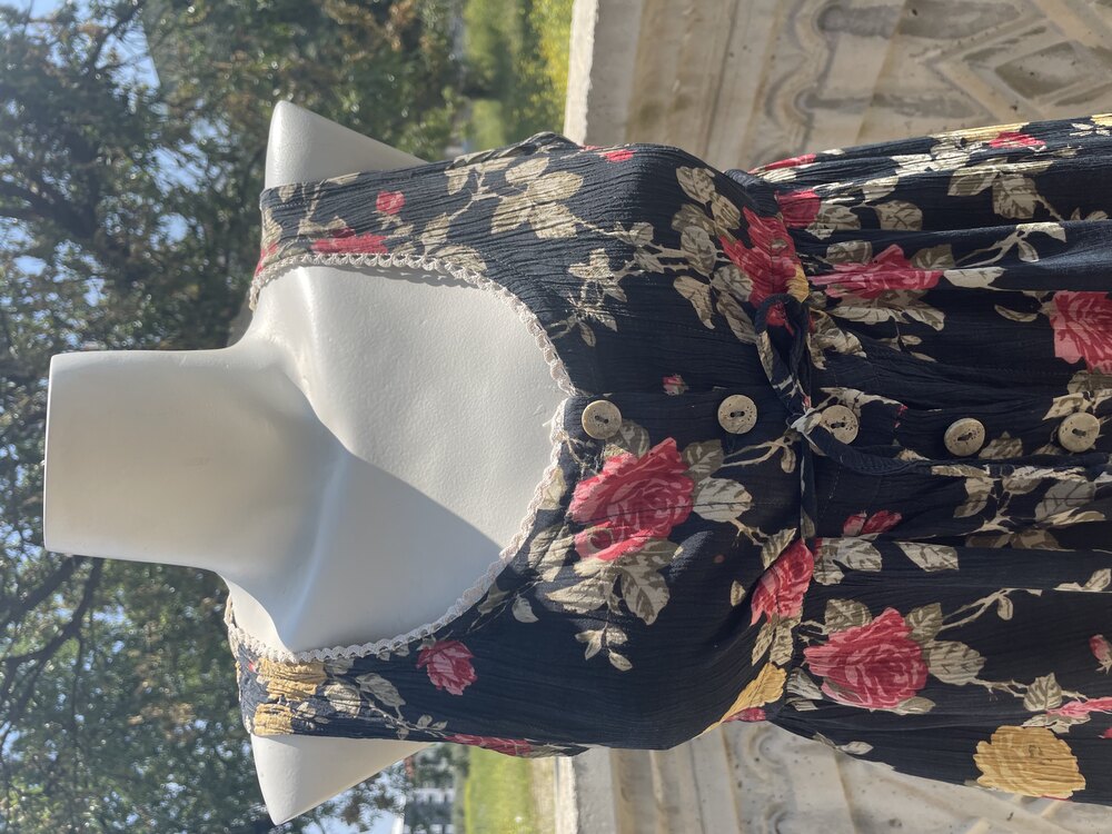 Vintage İtalyan Elbise- S/XS