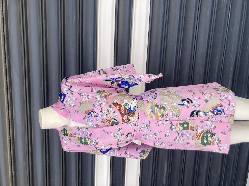 Pembe Geisha Kimono