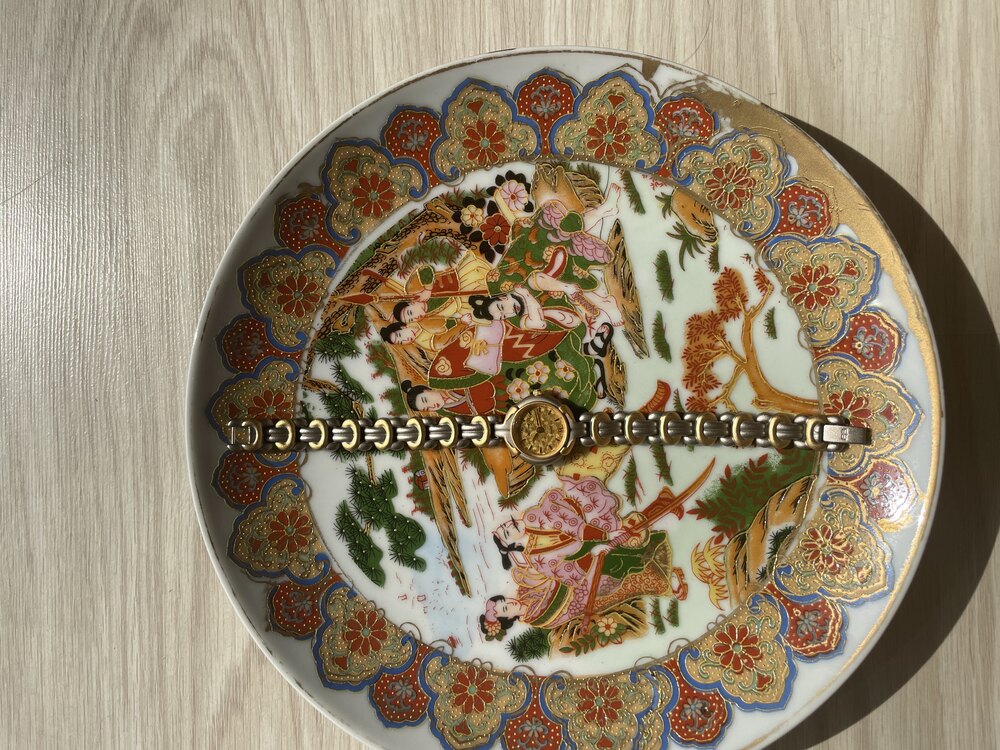 Belmond Altın Kaplama Vintage Saat
