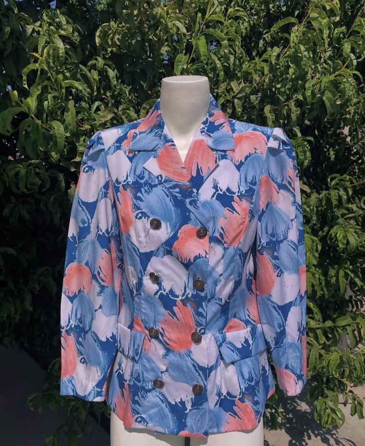 Vintage İpek Gömlek/Ceket - M/L