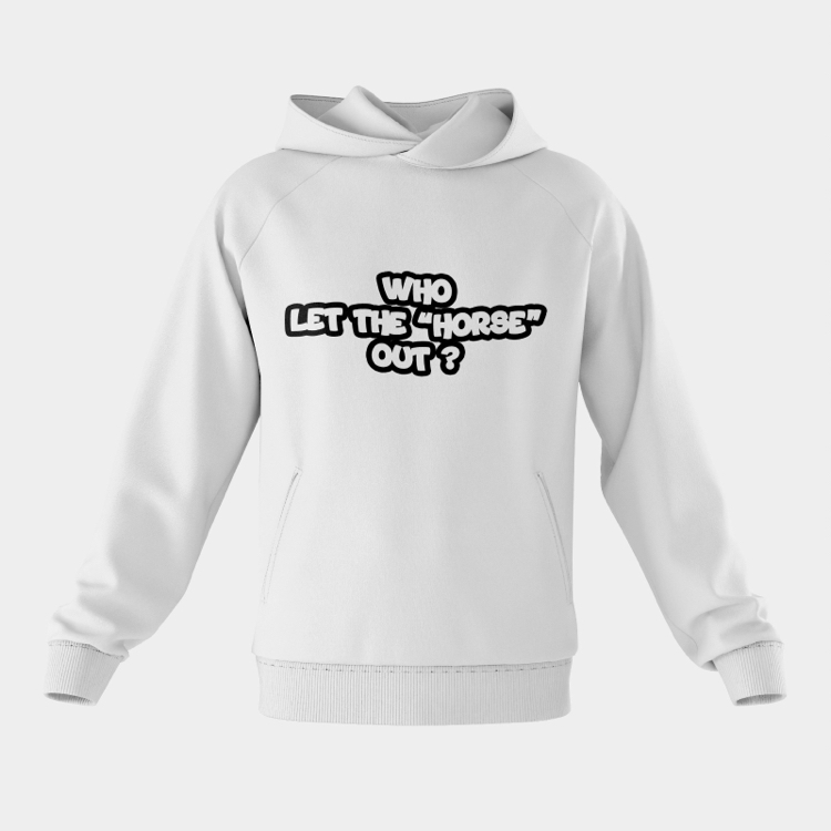 Who Let The “Horse” Out ? / Oversize SweatShirt