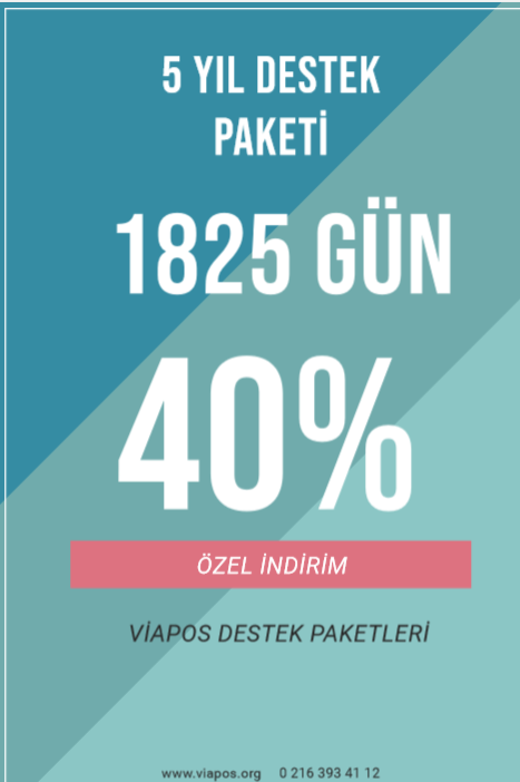 VİA POS 5 YIL DESTEK PAKETİ