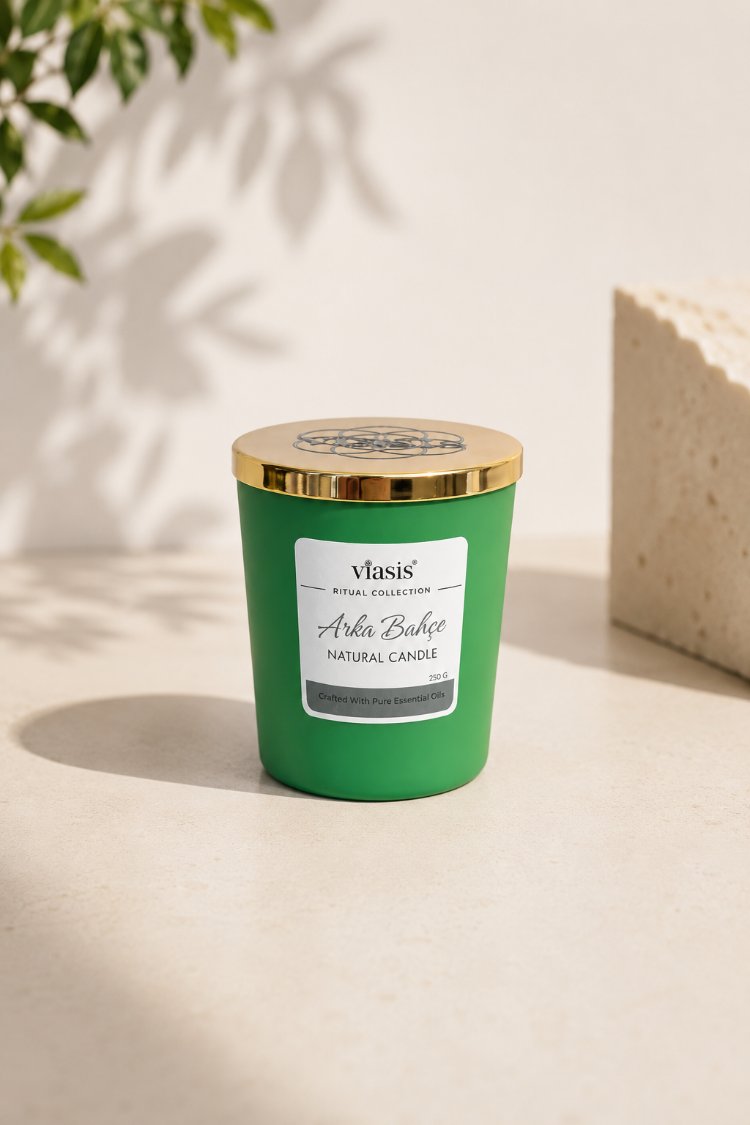 Arka Bahçe 250 gr Doğal Soy Wax Mum | Ritual Collection
