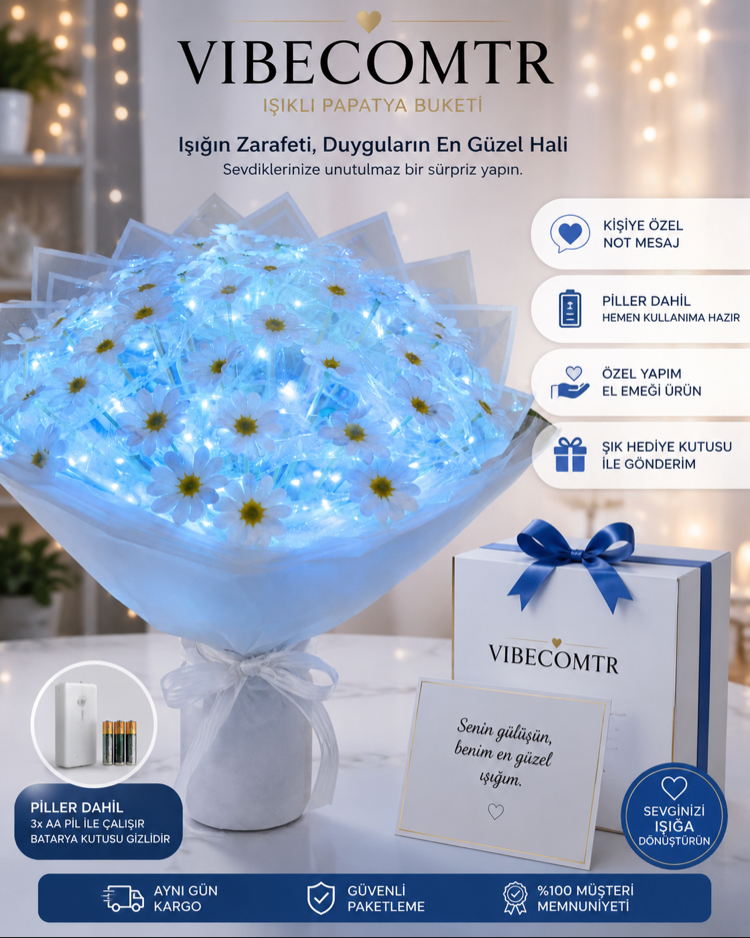 Işıklı Papatya Premium