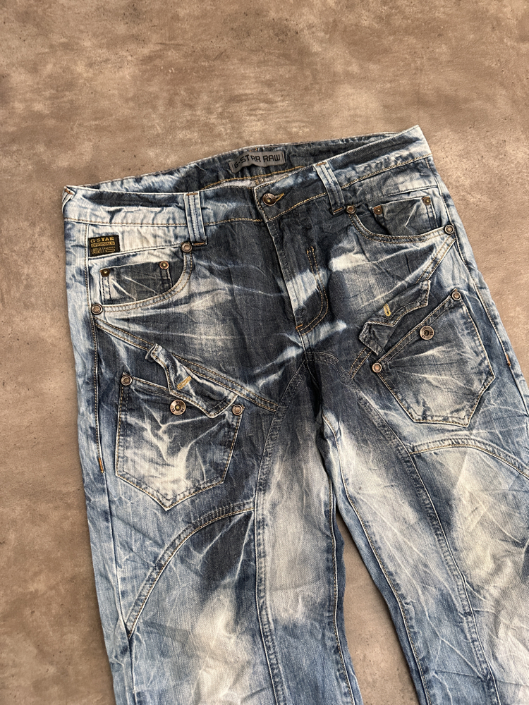 G-Star Raw Orijinal Vintage Kot Pantolon