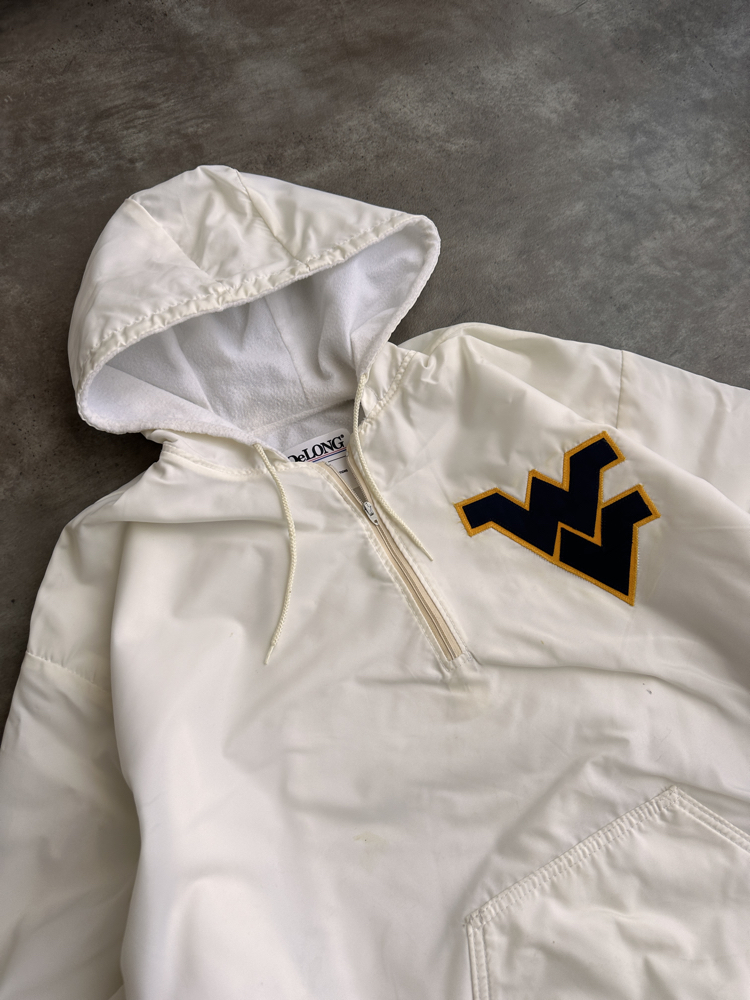 True Vintage DeLONG WVU Kolej Rüzgarlık (XL)