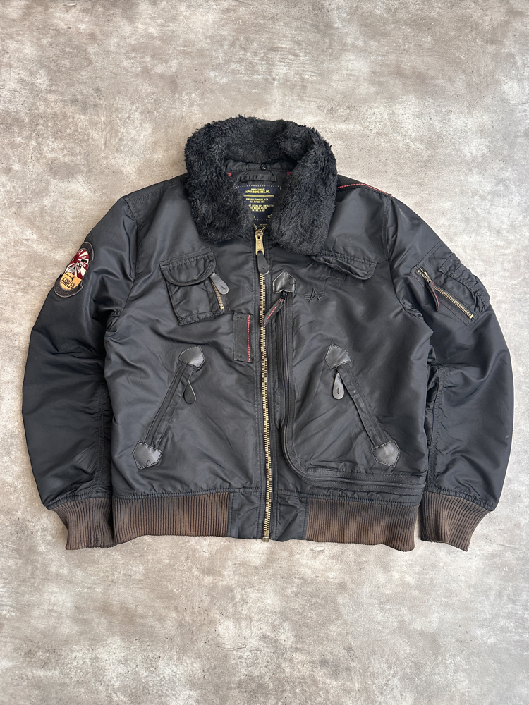ALPHA INDUSTRIES B-15 Pilot Ceketi (L)