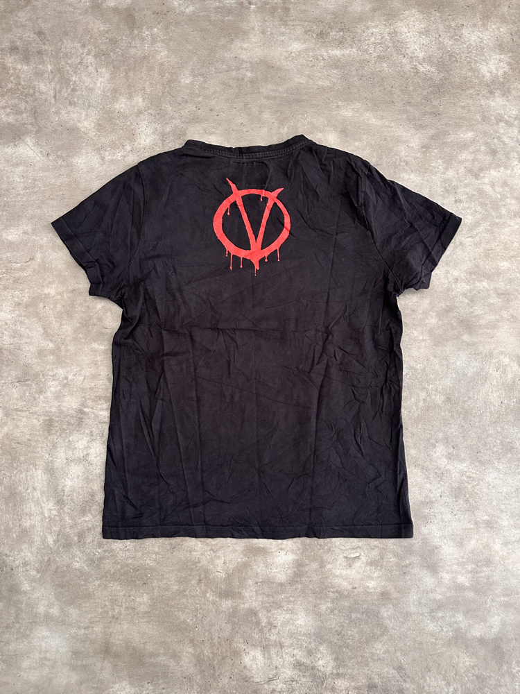 V For Vendatta Vintage Oldschool Tişört (Xs)