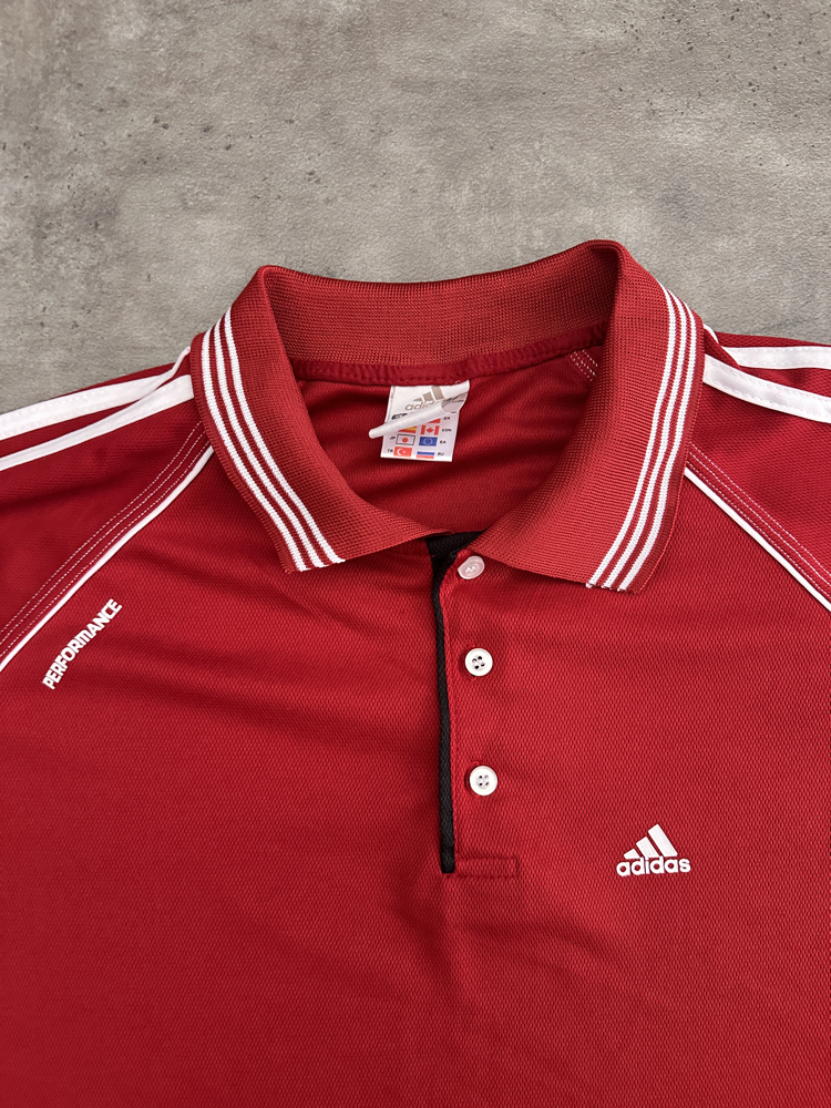 Adidas Orijinal Polo Yaka Spor Tişört (M)