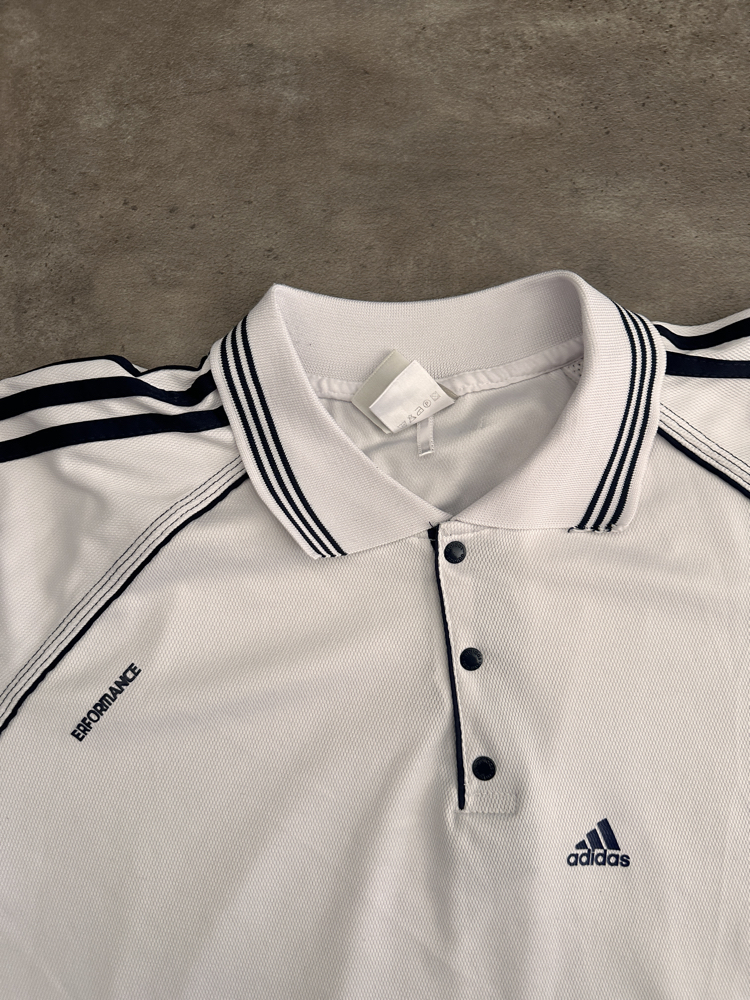 Adidas Orijinal Polo Yaka Spor Tişört (XL)