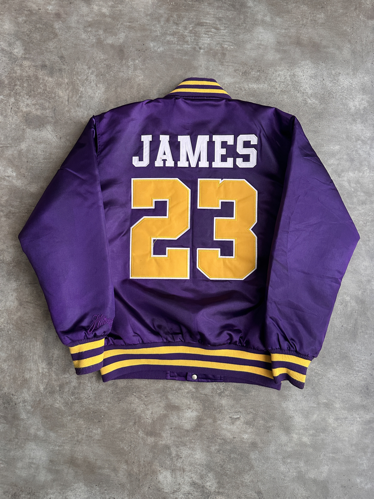 Vintage LeBron James #23 Kolej Ceket (S)