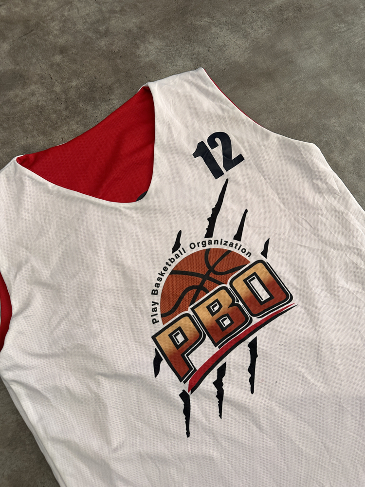 Vintage Çift Taraflı Basketbol Forma (L)